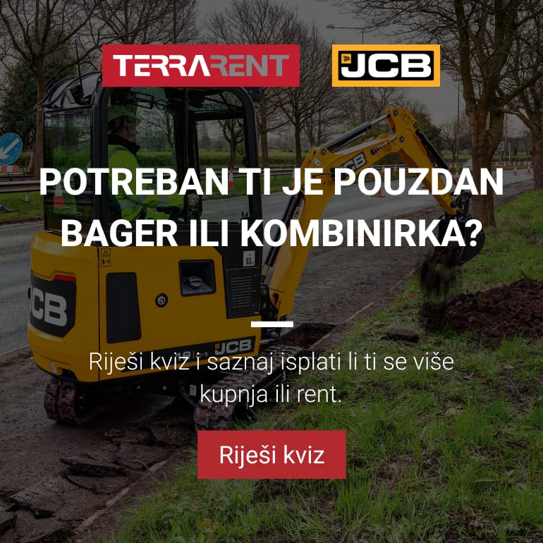 Potreban ti je pouzdan bager ili kombinirka?